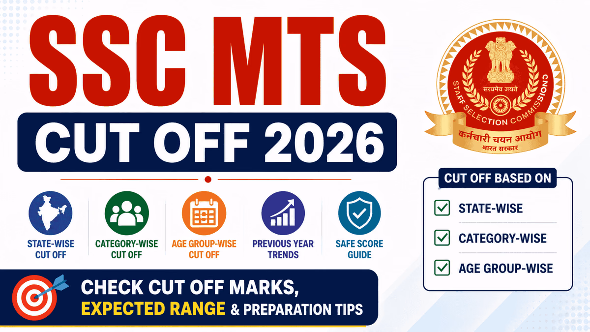 SSC MTS Cut Off 2026